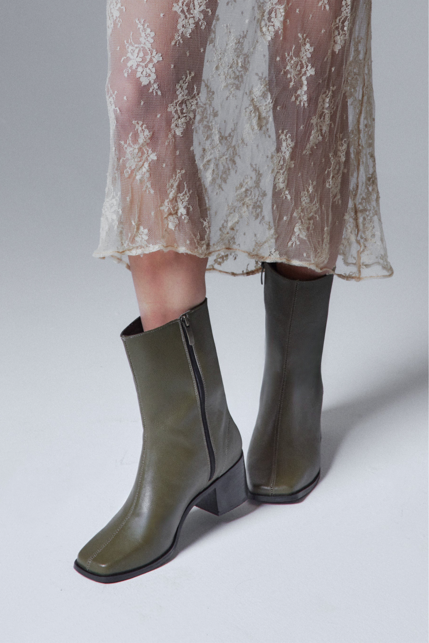 VICENTA OLIVE GREEN