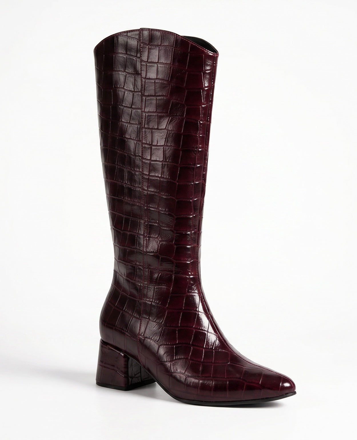 Metis Croco Burgundy